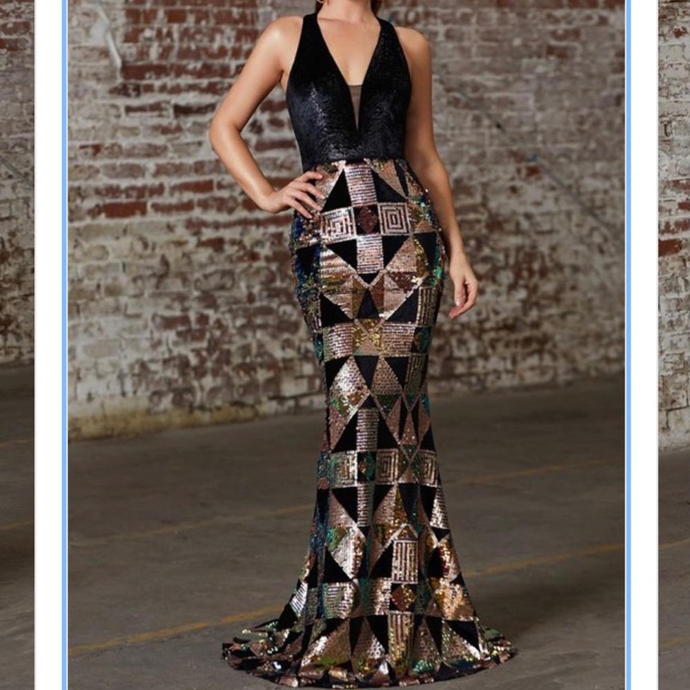 Prom dress beautiful and unique